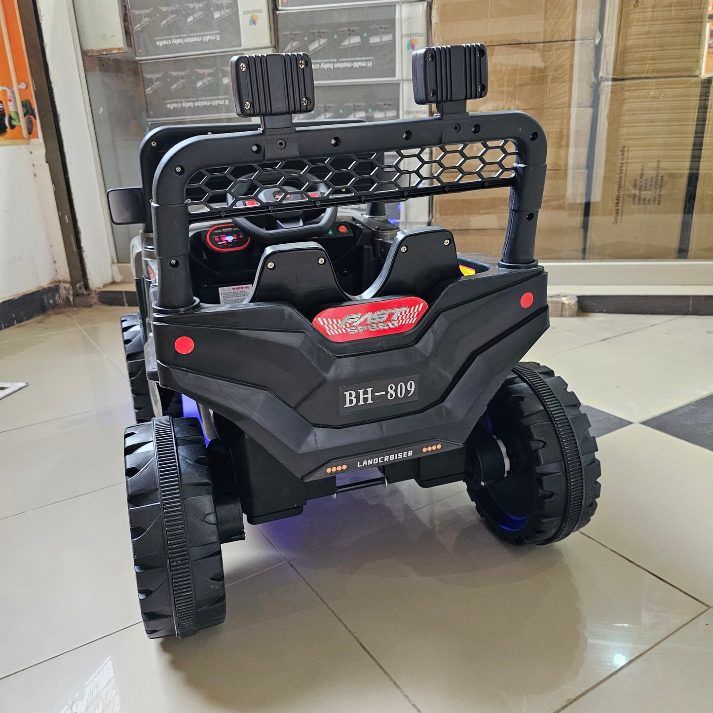 Power Wheel Electric Car for Kids – Luxury Ride-On with Music, Lights & Remote Control | Golu Baby