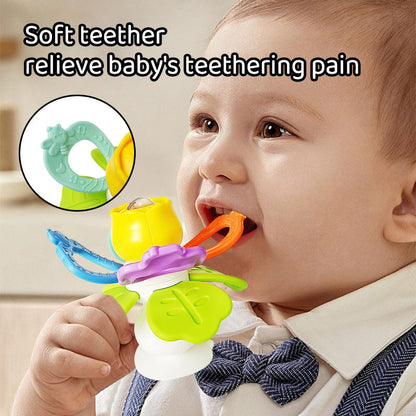 Baby Rattle Toy – Early Education for Visual, Touch & Auditory Development | Golu Baby