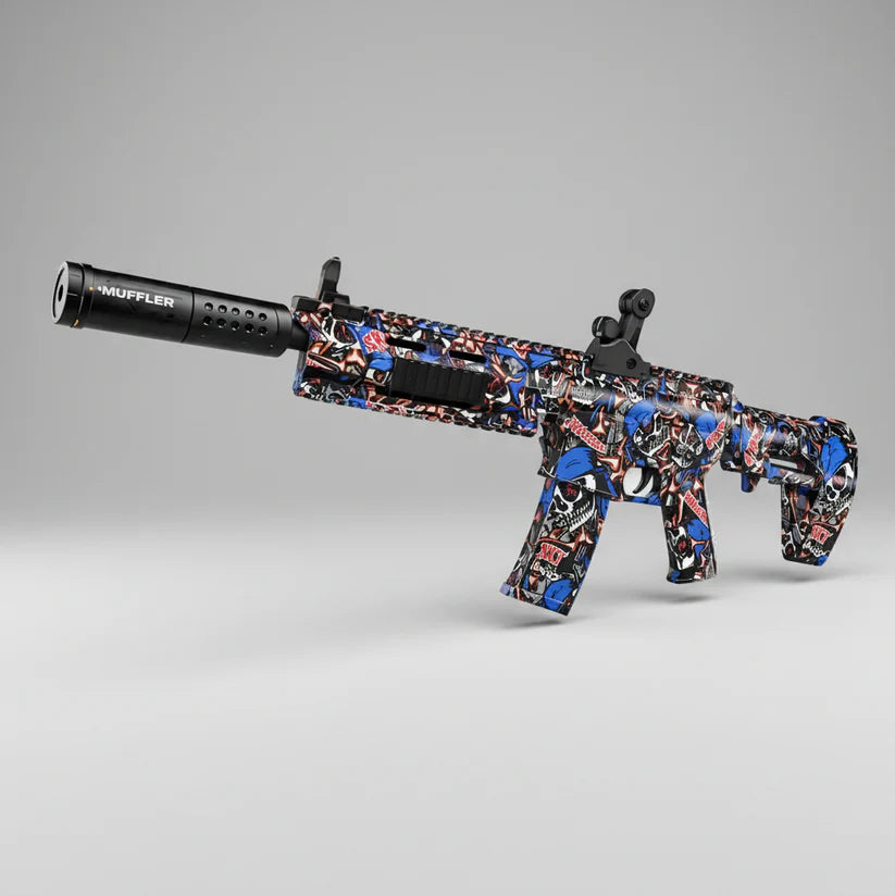 PDX Flaming Spray Water Bomb Gun – Rechargeable Electric Gel Blaster