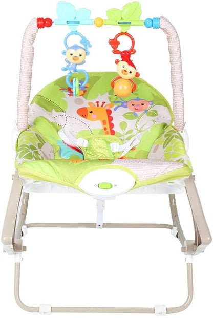 Baby Rocker – Infant to Toddler with Fold-Out Kickstand (0M+, 40 lbs / 18 kg) | Golu Baby