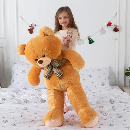 Light Brown Teddy Bear – 5 Feet Soft Plush Toy | Golu Baby