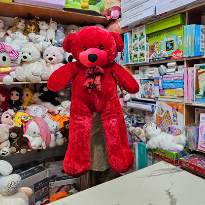 Giant Red Teddy Bear – 5 Feet Soft Plush Toy | Golu Baby