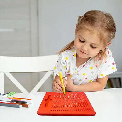 Magnetic Board with 10 Cards & Stylus Pen | Golu Baby