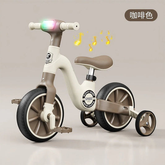 RideGlide 3-Wheel Balance Tricycle – Anti-Rollover Kids Sliding Bike