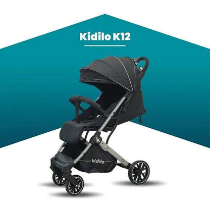 Kidilo K12 Baby Stroller & Pram – Premium Foldable Travel Stroller