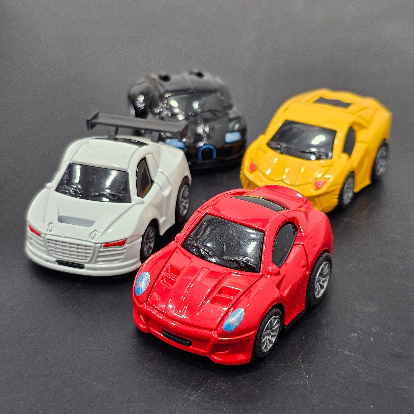 Mini Die-Cast Model Vehicle Set – Pack of 4 Cars for Kids | Golu Baby