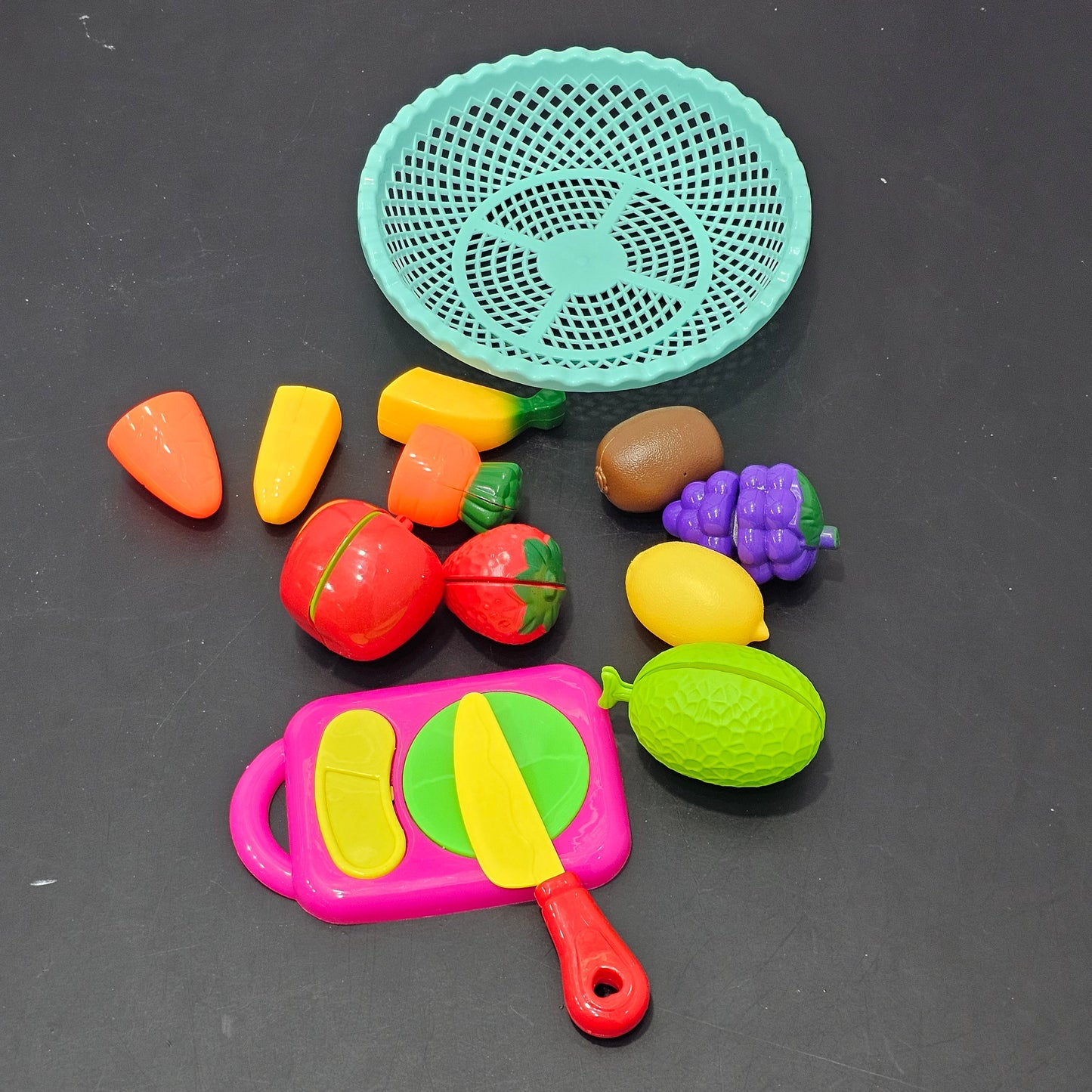 Cutting Fruits Toy Set for Kids – Fun Pretend Play with Safe Tools | Golu Baby