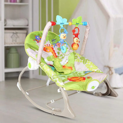 Baby Rocker – Infant to Toddler with Fold-Out Kickstand (0M+, 40 lbs / 18 kg) | Golu Baby