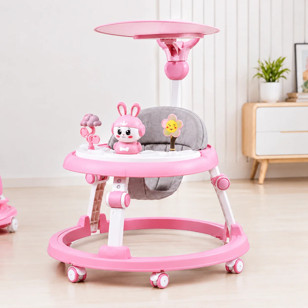 Baby Walker WR-036 – Sun Canopy, Music & Attractive Toys