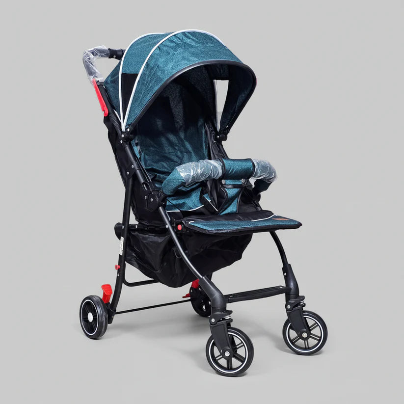 Lightweight Baby Stroller – Foldable with 360° Wheels & Sun Canopy | Golu Baby