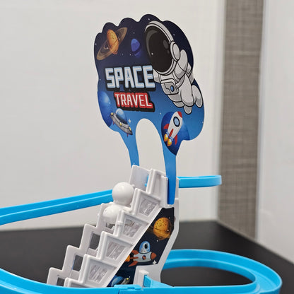 Space Travel Slide Track – Adventure Playset for Kids | Golu Baby