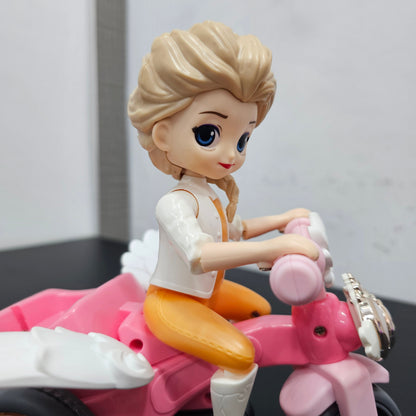 Girl Bicycle Doll with Music & Lighting | GoluBaby