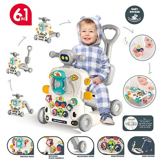 6-in-1 Baby Activity Walker with Music & Lights | Golu baby