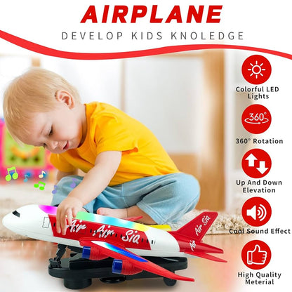 Air SIA Aeroplane Toy | Music & Lighting for Kids - Golu Baby