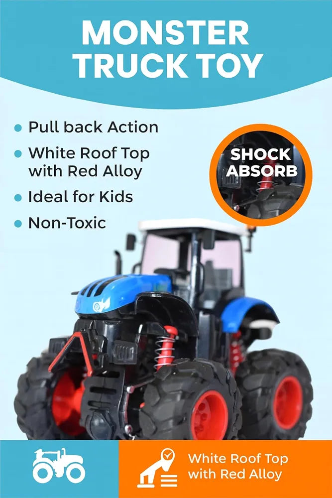 Diecast Tractor Toy for Kids – Realistic Farm Vehicle | Golu Baby