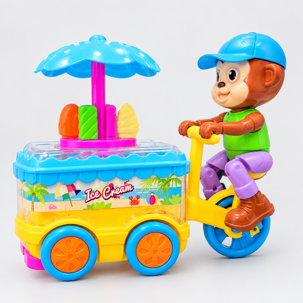 Ice Cream Monkey Musical Toy for Kids