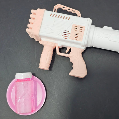 25-Hole Fun Bubble Gun Toy – Colorful Bubble Blaster for Kids | Golu Baby