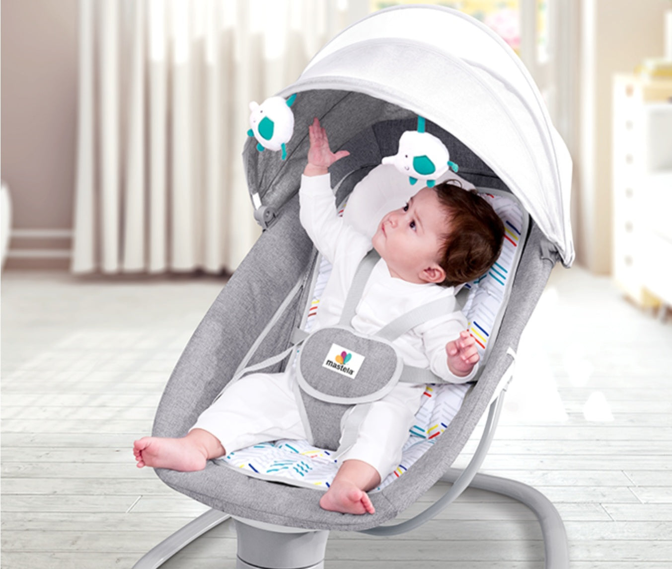 Mastella 3-in-1 Deluxe Multi-Functional Bassinet | Golu Baby