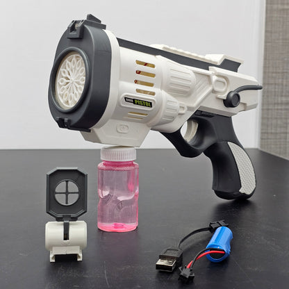 Electric Bubble Gun with Lights – Colorful Bubble Fun for Kids 3+ | Golu Baby