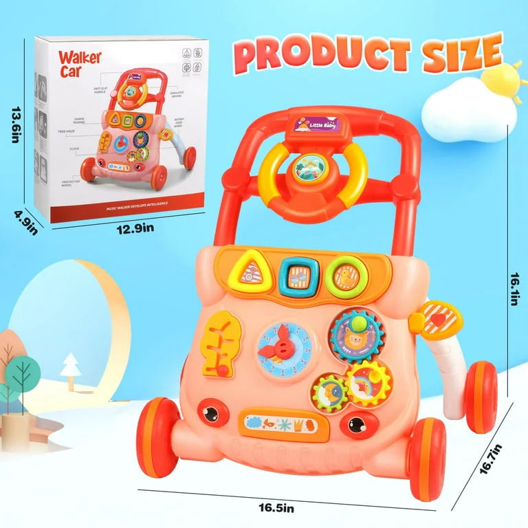 Music Walker Car – 12M+ | Develops Intelligence & Safe Fun | Golu Baby