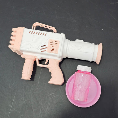 25-Hole Fun Bubble Gun Toy – Colorful Bubble Blaster for Kids | Golu Baby