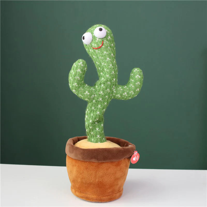 Dancing Cactus Toy | Music, Lights & Voice Repeating Fun - Golu Baby