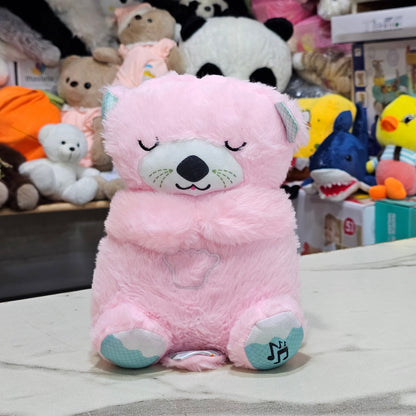 Fun Toy Breathing Bear – Realistic Plush Cuddly Toy for Kids | Golu Baby