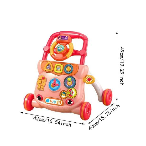 Music Walker Car – 12M+ | Develops Intelligence & Safe Fun | Golu Baby
