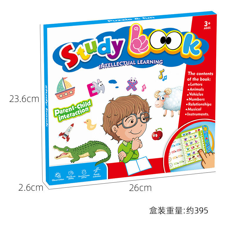 Intelligent E-Book for Kids | Interactive Learning with Sound & Touch - Golu Baby