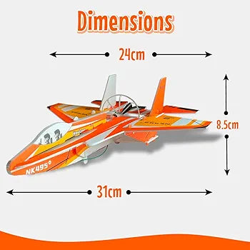 Military Aircraft Space Shuttle – With Flight Propellers & USB Charging | Golu Baby