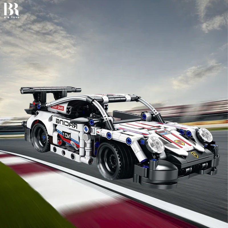 Remote Control Sports Car Building Block Set – 2.4 GHz, 386 Pieces | Golu Baby