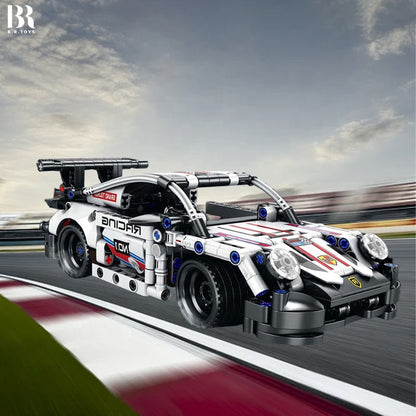 Remote Control Sports Car Building Block Set – 2.4 GHz, 386 Pieces | Golu Baby