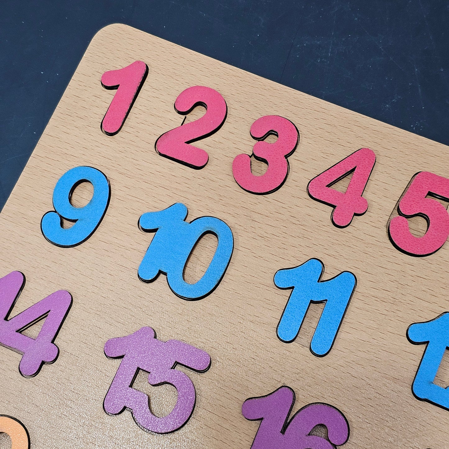 Wooden Counting Board – Montessori Math Learning Toy | Golu Baby