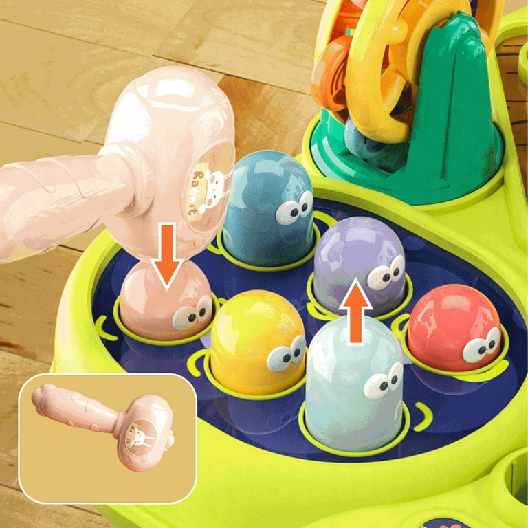 Farm Amusement Park Activity Table – Educational Toy with Multiple Play Modes -Golu Baby