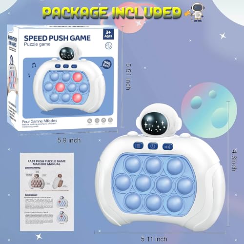 Quick Push Game – Interactive Sensory Toy with Game Modes & Learning Features | Golu Baby