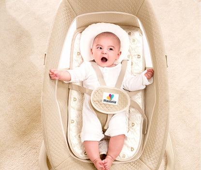 3-in-1 Deluxe Multi-Functional Bassinet – Smart Swing, Cozy Seat & Soothing Cradle | Golu baby