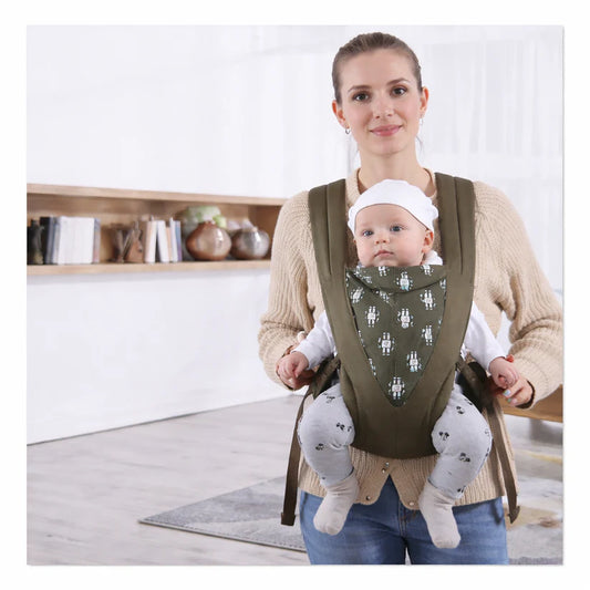 Fashion Baby Carrier – Hands-Free & Secure | Golu Baby