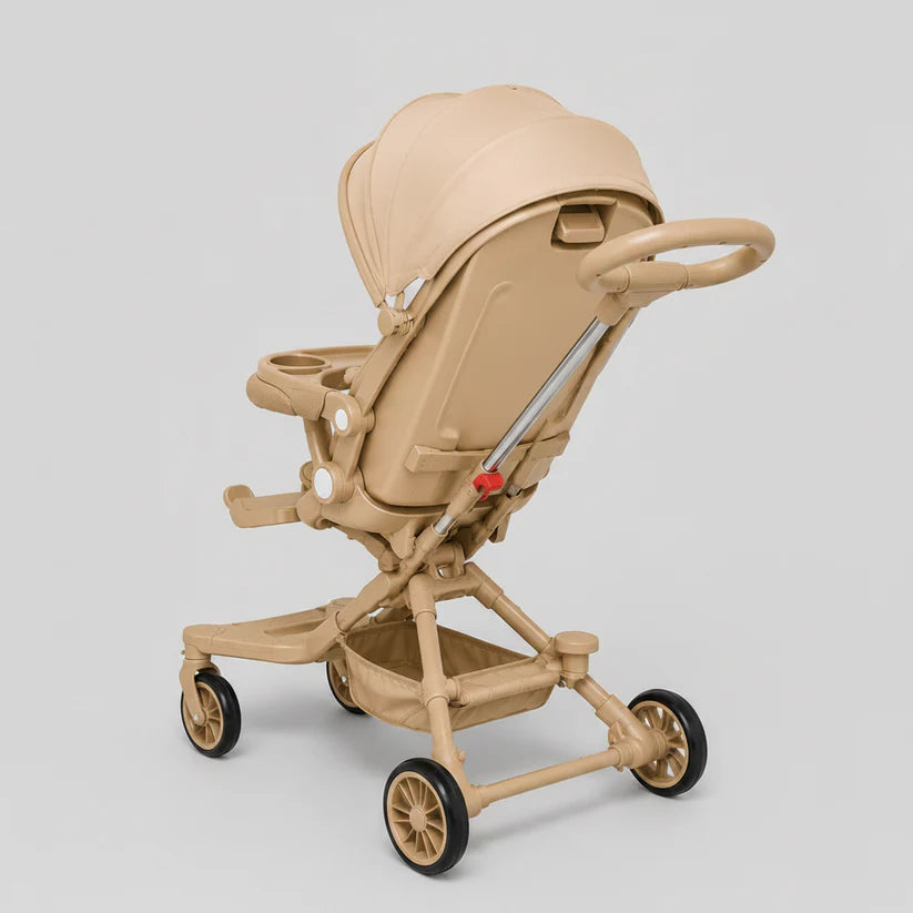 OrbitRide 360 Baby Stroller – Reversible Seat Travel Pram