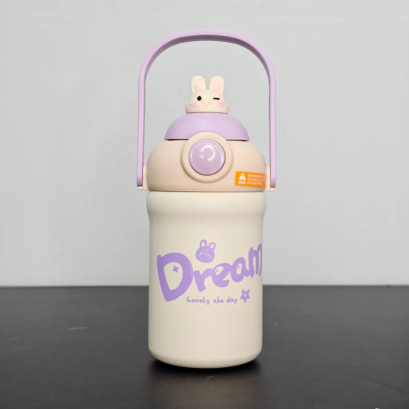 Hot & Cold Water Bottle 500ml – Insulated Thermal Flask | Golu Baby
