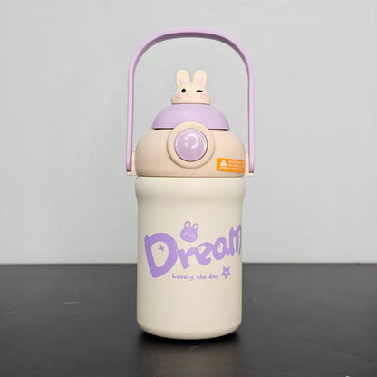 Hot & Cold Water Bottle 500ml – Insulated Thermal Flask | Golu Baby