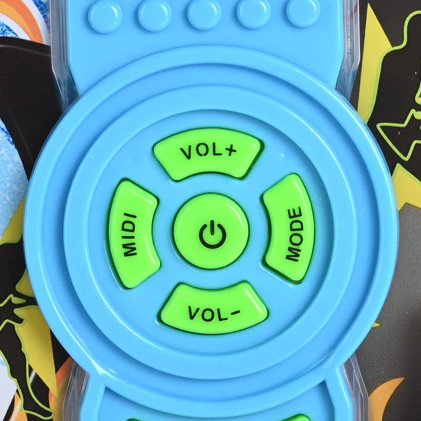RockStar Kids Music Guitar Set – Toy Guitar with Microphone, Lights & Music