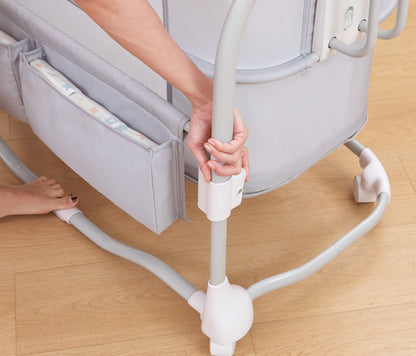 Deluxe 3-in-1 Bassinet – Smart, Safe & Comfortable Baby Cradle | Golu baby