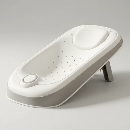 FoldEase Baby Bath Support Seat – Folding Newborn Bath Bed