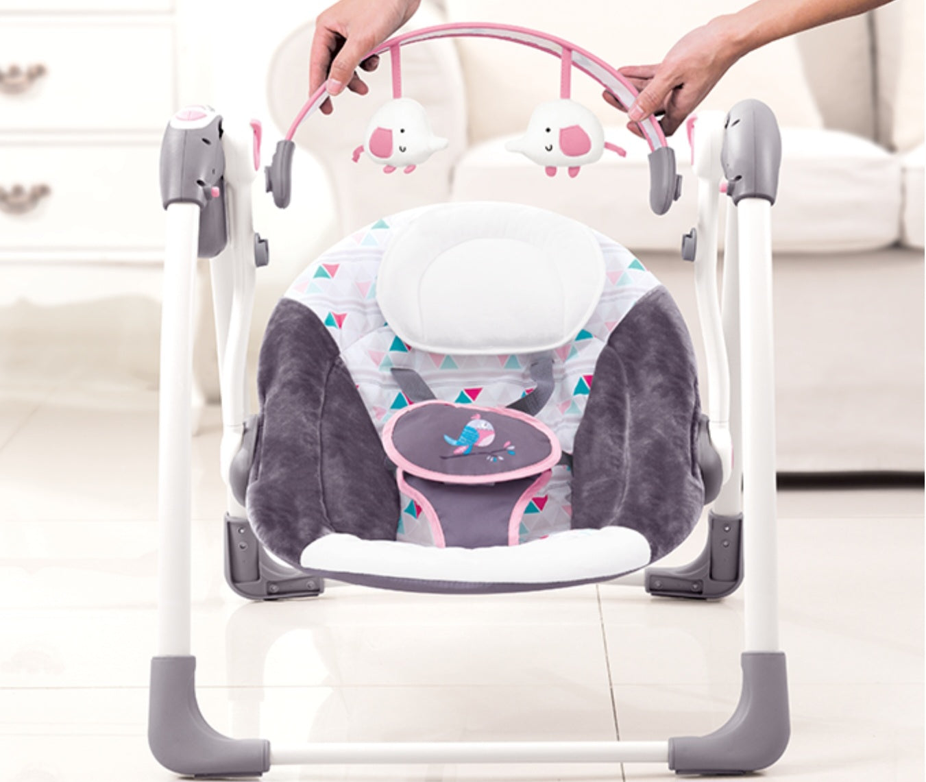 Mastela Deluxe Portable Swing | Golu Baby