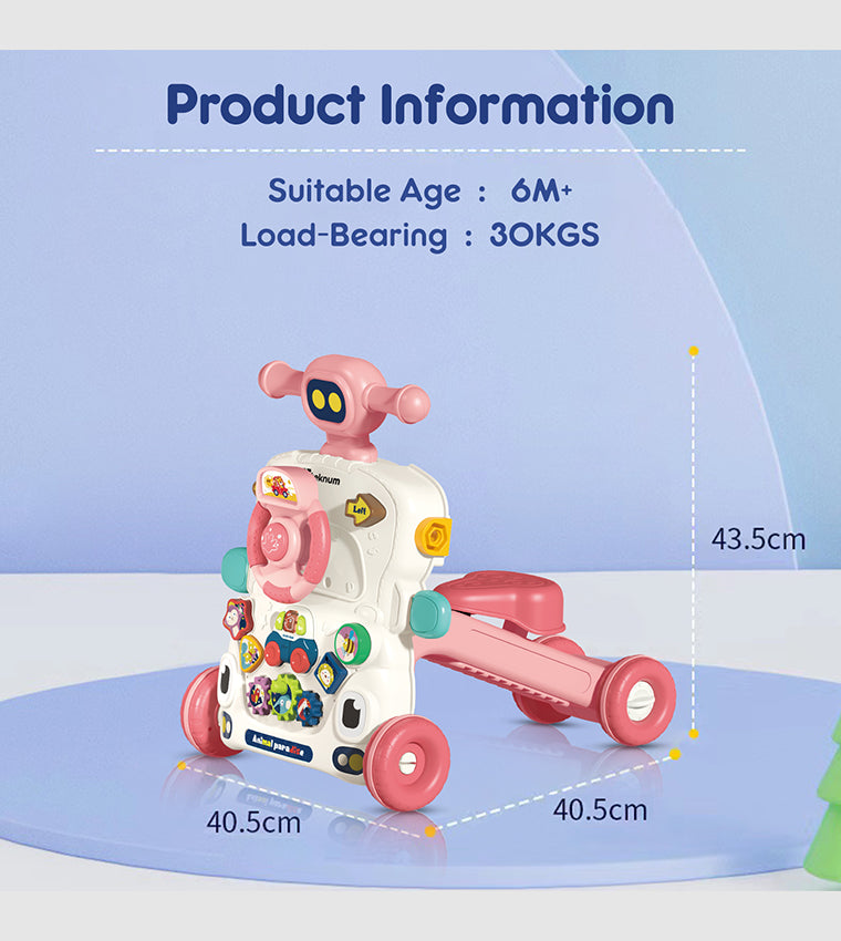 5-in-1 Baby Activity Walker with Music & Lights | Golu baby