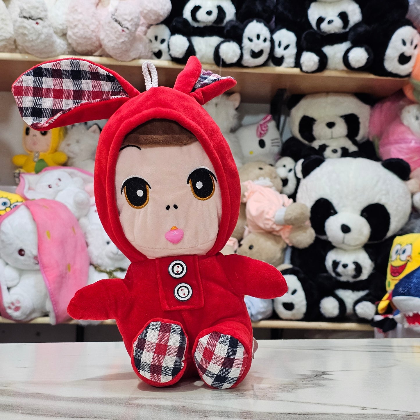 Red Cap Doll – 25cm Soft Plush Toy | Golu Baby