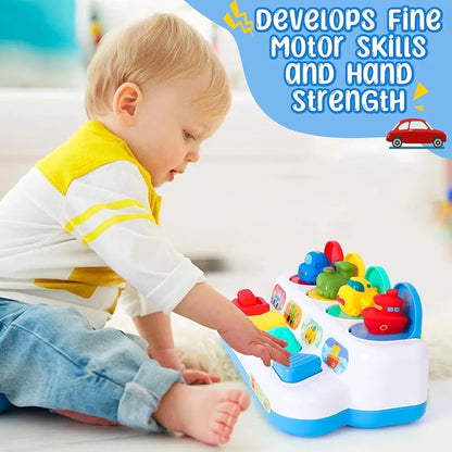 Pop-Up Vehicles – Early Education Toy for Happy Learning & Imaginative Play | Golu Baby