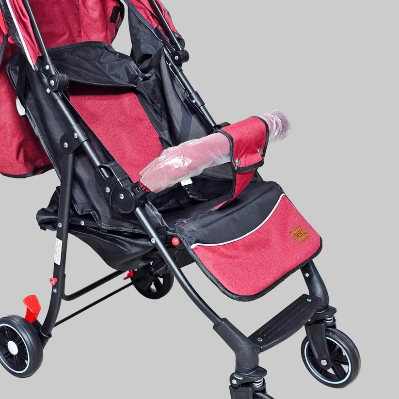 Lightweight Baby Stroller – Foldable with 360° Wheels & Sun Canopy | Golu Baby