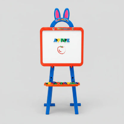 EduMaster 3-in-1 Kids Learning Easel – Magnetic Whiteboard, Blackboard & Writing Board