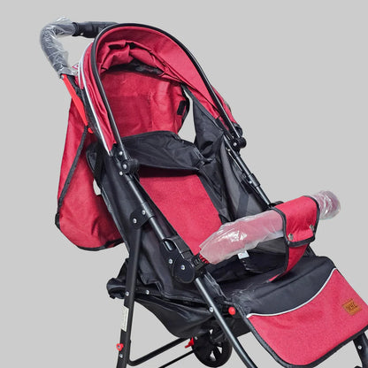 Lightweight Baby Stroller – Foldable with 360° Wheels & Sun Canopy | Golu Baby